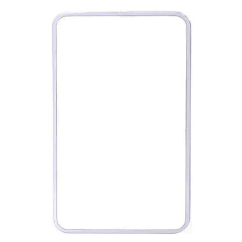 Metal Sublimation Tin Blank - Double Side in White - Rectangle #2